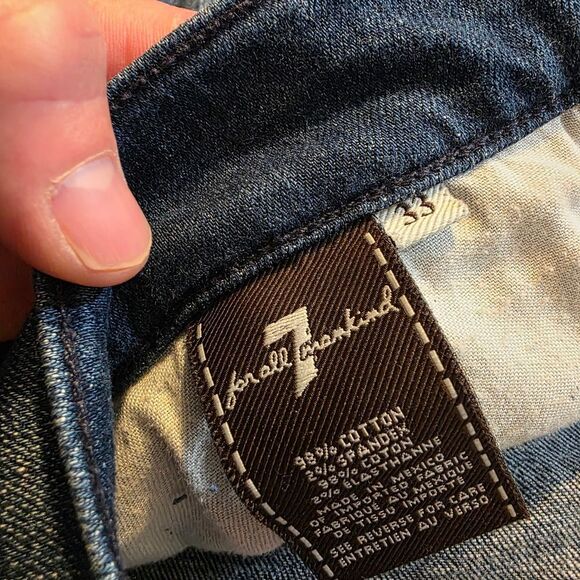 7 For All Mankind Men's Denim Jeans 33/33 - Picture 4 of 8